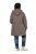 Ulla Popken 845111 Parka Ciemnozielona - Płaszcze - Płaszcze damskie w dużych rozmiarach