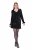 Ulla Popken 845145 Sukienka z cekinami Czarna - Sukienki wieczorowe - Wieczorowe sukienki plus size