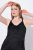 Ulla Popken 845152 Sukienka bez rękawów Czarna - Sukienki wieczorowe - Wieczorowe sukienki plus size