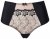 Ulla Popken 845347 Stringi w kwiaty Brudny róż - Majtki - 