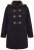 Ulla Popken 846278 Płaszcz softshell Czarna - Płaszcze - Płaszcze damskie w dużych rozmiarach