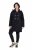 Ulla Popken 846278 Płaszcz softshell Czarna - Płaszcze - Płaszcze damskie w dużych rozmiarach
