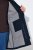 Ulla Popken 846278 Płaszcz softshell Granatowa - Płaszcze - Płaszcze damskie w dużych rozmiarach