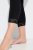 Ulla Popken 846491 Legginsy rajstopowe 3/4 z koronką Czarna - Rajstopy & skarpetki - 