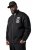 STHUGE 847083 Kurtka varsity z tkaniny scuba Czarna - Kurtki Męskie Duże Rozmiary - Kurtki Duże rozmiary 2XL-8XL