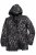 Jay-Pi 847852 Ultralekka kurtka outdoorowa z nadrukiem odblaskowym Czarna - Kurtki Męskie Duże Rozmiary - Kurtki Duże rozmiary 2XL-8XL