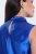 Ulla Popken 847862 Satynowa sukienka Królewski błękit - Sukienki letnie - Letnie sukienki plus size