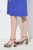 Ulla Popken 848526 Sukienka z domieszką lnu z kieszeniami Niebieska - Sukienki letnie - Letnie sukienki plus size