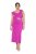 Ulla Popken 849508 Suknia wieczorowa Liliowa - Sukienki wieczorowe - Wieczorowe sukienki plus size