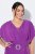 Ulla Popken 849533 Suknia wieczorowa Jagodowa - Sukienki wieczorowe - Wieczorowe sukienki plus size
