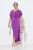 Ulla Popken 849533 Suknia wieczorowa Jagodowa - Sukienki wieczorowe - Wieczorowe sukienki plus size