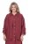 Ulla Popken 849860 Kimono Rdzawa czerwień - Kardigany - Kardigany damskie w dużych rozmiarach