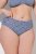 Ulla Popken 850077 Wzorzyste majtki 5 szt. Jasnoniebieska - Majtki - 