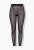 Ulla Popken 850264 Wzorzyste legginsy rajstopowe Czarna - Rajstopy & skarpetki - 