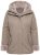 Ulla Popken 850509 Kurtka ze sztucznego futra Taupe - Kurtki - Kurtki dla kobiet w dużych rozmiarach