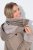 Ulla Popken 850509 Kurtka ze sztucznego futra Taupe - Kurtki - Kurtki dla kobiet w dużych rozmiarach