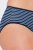 Ulla Popken 850966 Majtki w paski 5 szt. Granatowa - Majtki - 