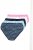 Ulla Popken 850966 Majtki w paski 5 szt. Granatowa - Majtki - 