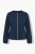 Ulla Popken 851040 Bluza rozpinana Granatowa - Bluzy - Damskie bluzy plus size