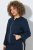 Ulla Popken 851040 Bluza rozpinana Granatowa - Bluzy - Damskie bluzy plus size