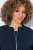 Ulla Popken 851040 Bluza rozpinana Granatowa - Bluzy - Damskie bluzy plus size
