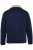 Men+ 369 Kurtka bellyfit z kołnierzem teddy Granatowa - Kurtki Męskie Duże Rozmiary - Kurtki Duże rozmiary 2XL-8XL