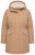 Ulla Popken 852028 Parka Beżowa - Płaszcze - Płaszcze damskie w dużych rozmiarach