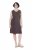 Ulla Popken 852190 Sukienka z dżerseju Mahoniowa - Sukienki letnie - Letnie sukienki plus size