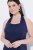 Ulla Popken 852680 Suknia wieczorowa Granatowa - Sukienki wieczorowe - Wieczorowe sukienki plus size