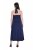 Ulla Popken 852680 Suknia wieczorowa Granatowa - Sukienki wieczorowe - Wieczorowe sukienki plus size