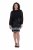 Ulla Popken 853810 Sukienka z cekinami Czarna - Sukienki wieczorowe - Wieczorowe sukienki plus size