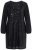 Ulla Popken 853871 Sukienka z cekinami Czarna - Sukienki wieczorowe - Wieczorowe sukienki plus size