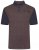 Kam Jeans 5490 Jersey Weave Contrast Polo Navy - Koszulki polo - Koszulki Polo 2XL-8XL