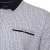 Kam Jeans 5487 Dobby Print Pique Polo White - Koszulki polo - Koszulki Polo 2XL-8XL