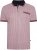 Kam Jeans 5487 Dobby Print Pique Polo Red - Koszulki polo - Koszulki Polo 2XL-8XL