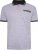 Kam Jeans 5488 Dobby Print Pique Polo Navy - Koszulki polo - Koszulki Polo 2XL-8XL