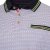 Kam Jeans 5488 Dobby Print Pique Polo Navy - Koszulki polo - Koszulki Polo 2XL-8XL