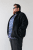 Jack & Jones Norrebro Teddy Jacket Black - Kurtki Męskie Duże Rozmiary - Kurtki Duże rozmiary 2XL-8XL
