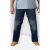 D555 Ambrose Tapered Fit Stretch Jeans Dark Blue TALL SIZES - ODZIEŻ MĘSKA MT-6XLT - WYSOKIE-rozmiary