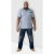 D555 Ambrose Tapered Fit Stretch Jeans Dark Blue TALL SIZES - ODZIEŻ MĘSKA MT-6XLT - WYSOKIE-rozmiary