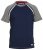 D555 Ashburn T-shirt Navy - Koszulki - T-shirty meskie Duże Rozmiary - 2XL-14XL