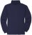 Adamo Fabio Comfort fit Turtleneck Long sleeve T-shirt Navy - Koszulki - T-shirty meskie Duże Rozmiary - 2XL-14XL
