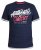 D555 Finn T-shirt Navy - Koszulki - T-shirty meskie Duże Rozmiary - 2XL-14XL