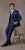 Skopes Kennedy Suit pants Royal Blue - Dżinsy & spodnie - Dżinsy i Spodnie - W40-W70