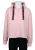Nora Mikken GERTRUD Cropped Hoodie Pink - Bluzy & bluzy z kapturem - 
