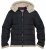 D555 Hudson Hooded Puffer Jacket Navy - Kurtki Męskie Duże Rozmiary - Kurtki Duże rozmiary 2XL-8XL
