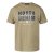 North Latitude T-Shirt Slub With Print Brązowy/Beżowy - Koszulki - T-shirty meskie Duże Rozmiary - 2XL-14XL