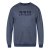 North Latitude Crewneck Logo Sweat Granatowy - TALL bluzy - Bluzy TALL dla wysokich mężczyzn