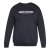 North Latitude Crewneck Sweatshirt Czarny - TALL bluzy - Bluzy TALL dla wysokich mężczyzn