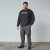 North Latitude Crewneck Sweatshirt Czarny - TALL bluzy - Bluzy TALL dla wysokich mężczyzn
